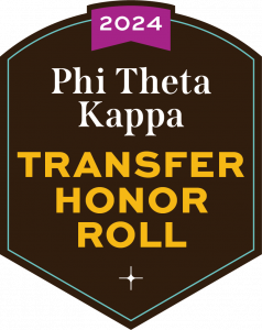 2024 Phi Theta Kappa TRANSFER HONOR ROLL