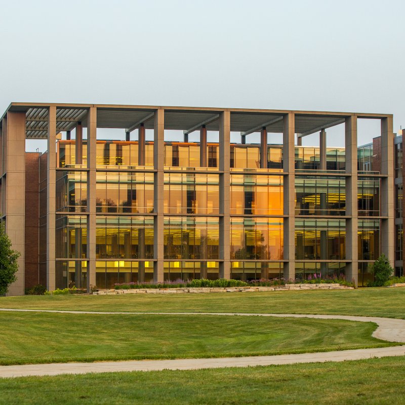 Christopher Center Library Sunrise